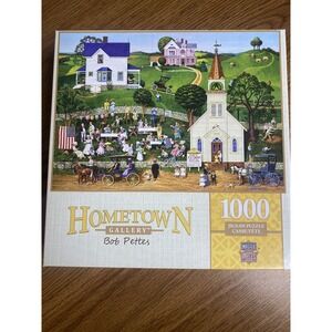Bob Pettes 1000 Piece‎ Jigsaw Puzzle Hometown Gallery - Strawberry Sunday